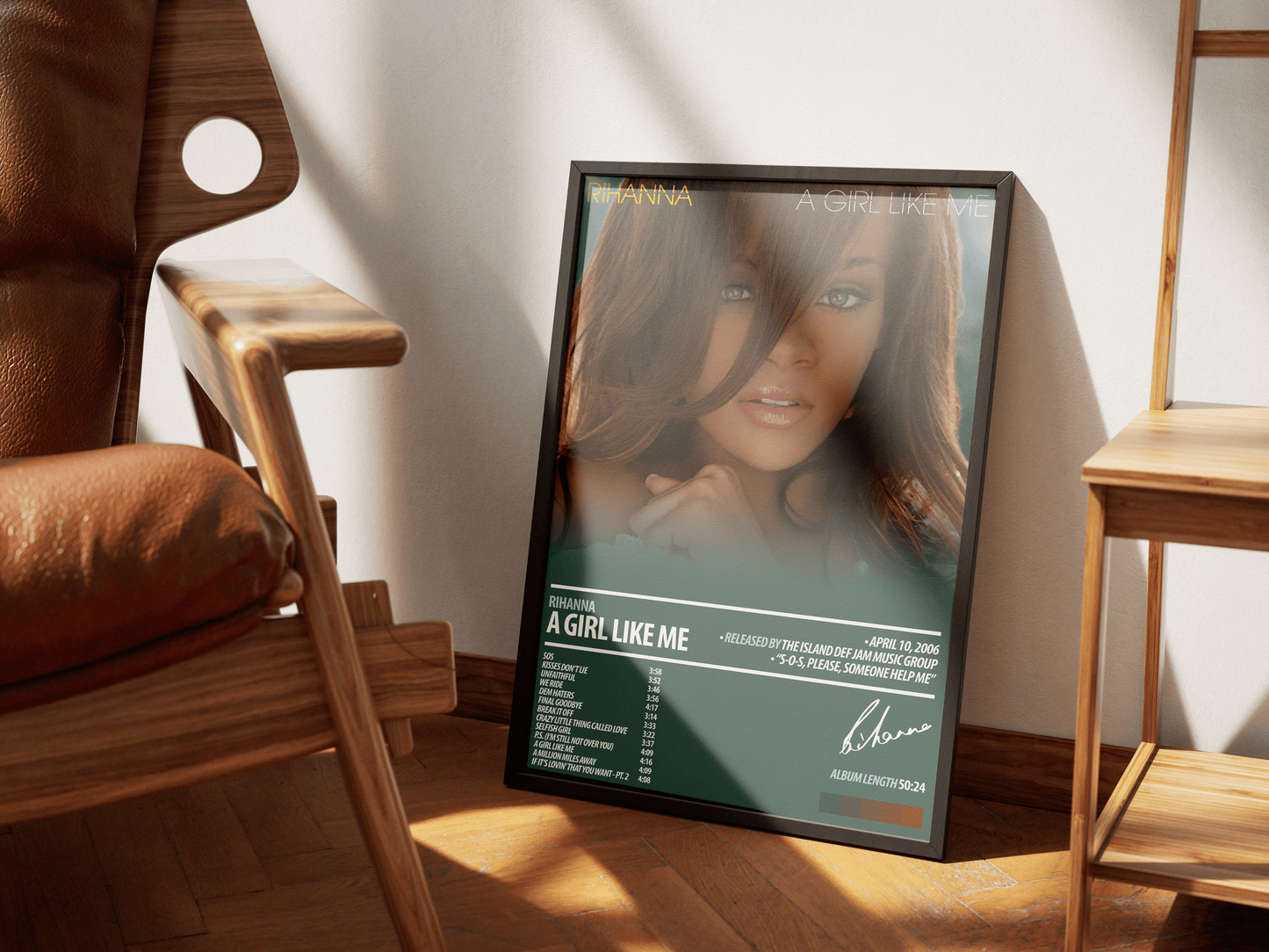 RIHANNA Album Poster | A Girl Like Me - ChordPrints