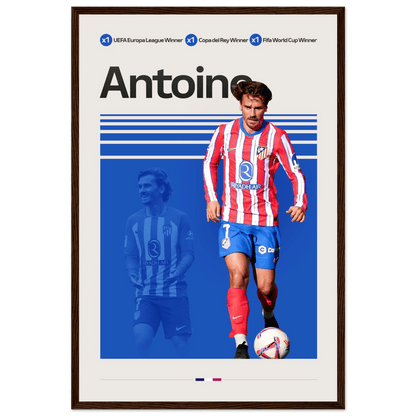 ANTOINE GRIEZMANN | SOCCER POSTER - HYUU Art