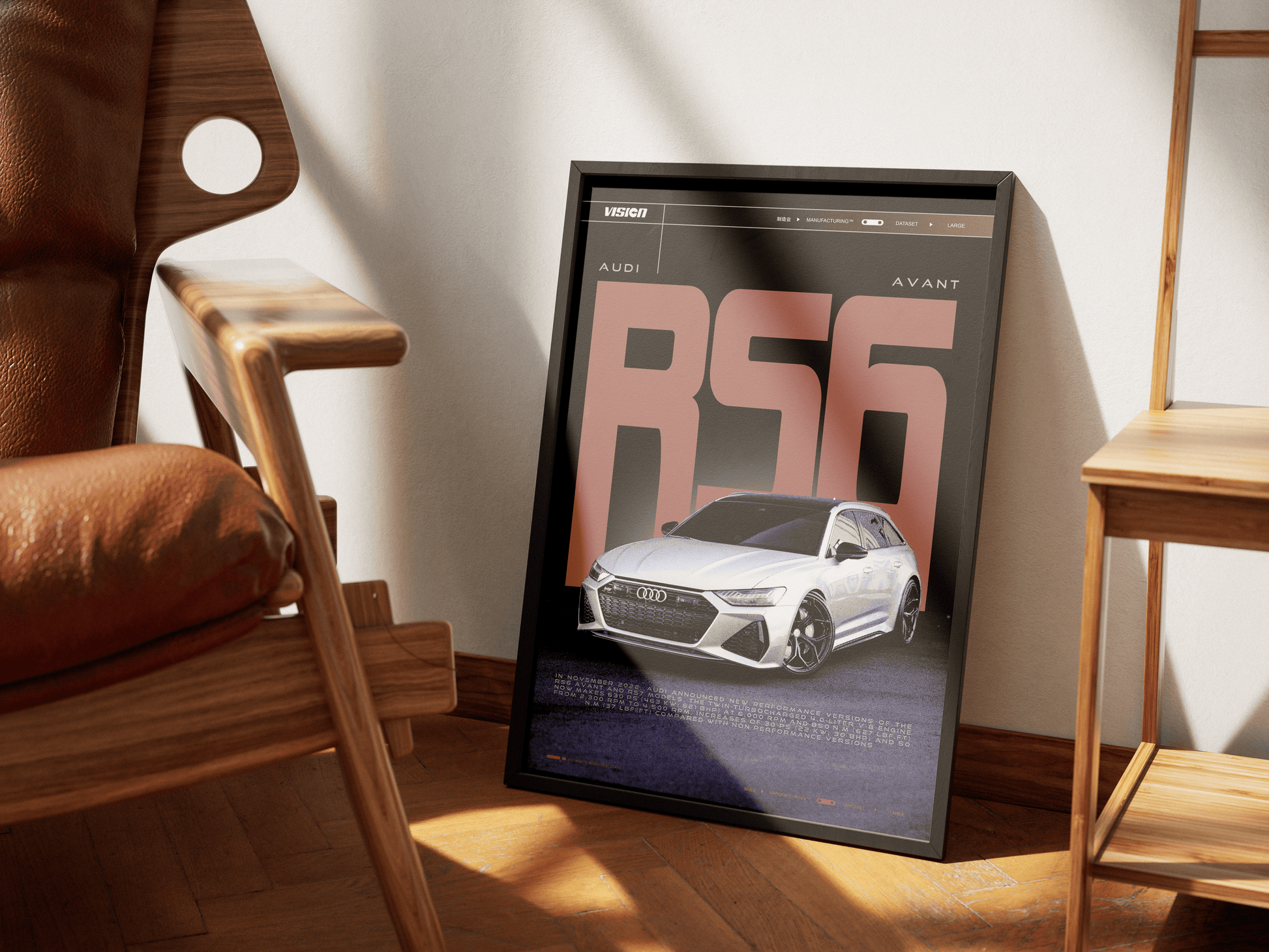 AUDI RS6 AVANT POSTER - ChordPrints