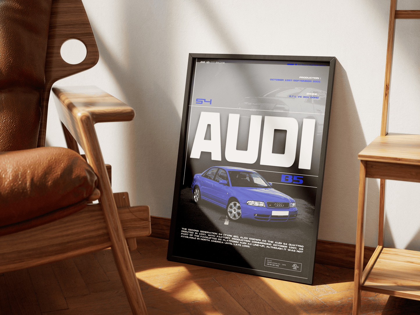 AUDI S4 B5 POSTER - ChordPrints