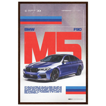 BMW M5 F90 POSTER - HYUU Art