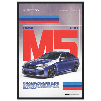 BMW M5 F90 POSTER - HYUU Art