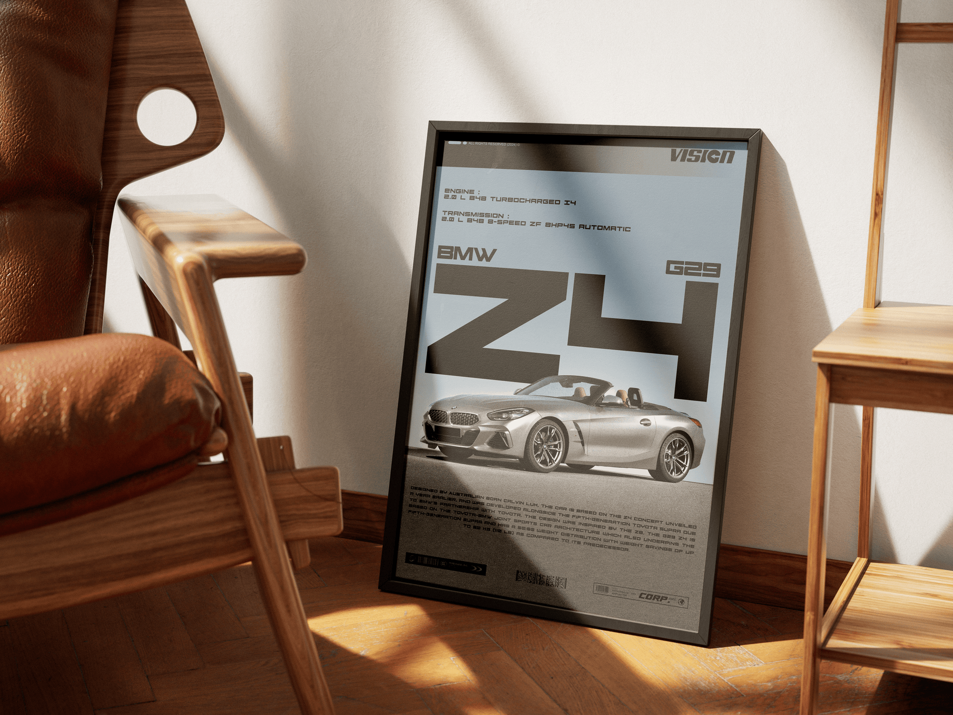 BMW Z4 G29 POSTER - ChordPrints