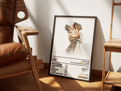 BRENT FAIYAZ Album Poster | Lost - EP - ChordPrints