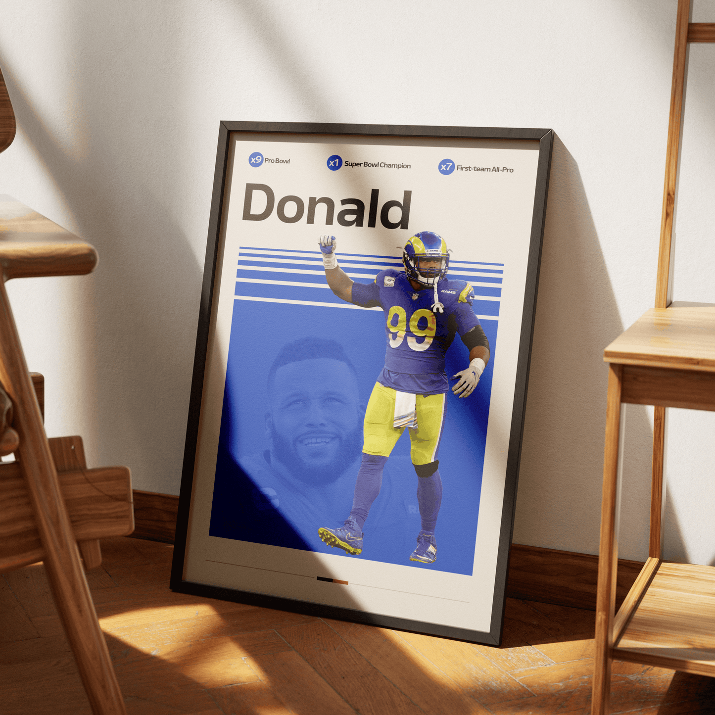 AARON DONALD | FOOTBALL POSTER