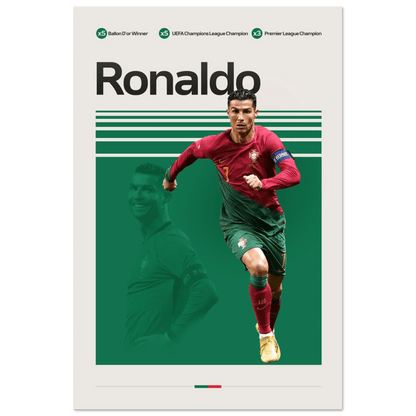 CRISTIANO RONALDO | SOCCER POSTER - HYUU Art