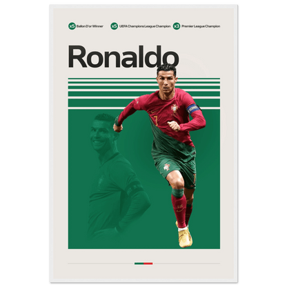 CRISTIANO RONALDO | SOCCER POSTER - HYUU Art
