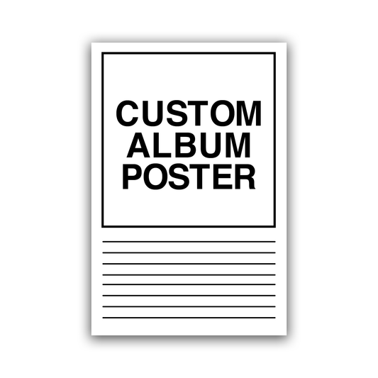 CUSTOM ALBUM POSTER - ChordPrints