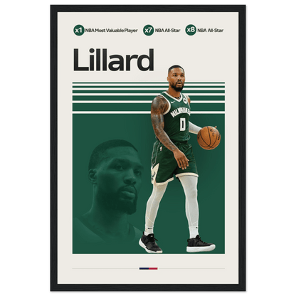 DAMIAN LILLARD | BASKETBALL POSTER - HYUU Art