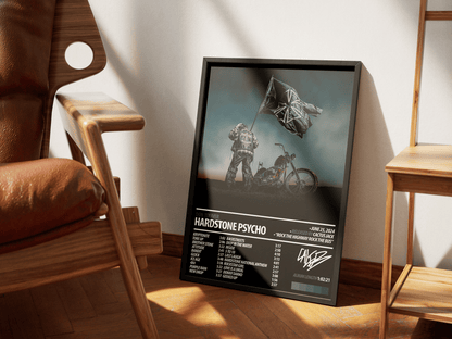 DON TOLIVER Album Poster | HARDSTONE PSYCHO - ChordPrints