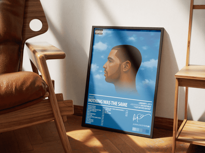 DRAKE Album Poster | Nothing Was The Same - ChordPrints