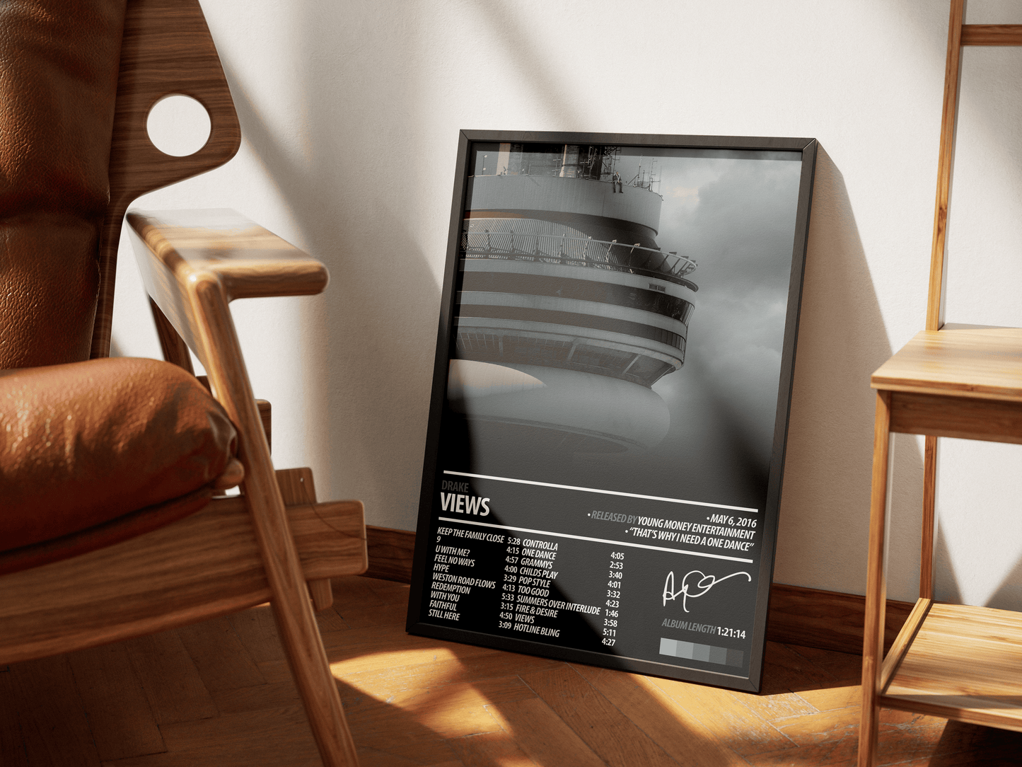 DRAKE Album Poster | Views - ChordPrints
