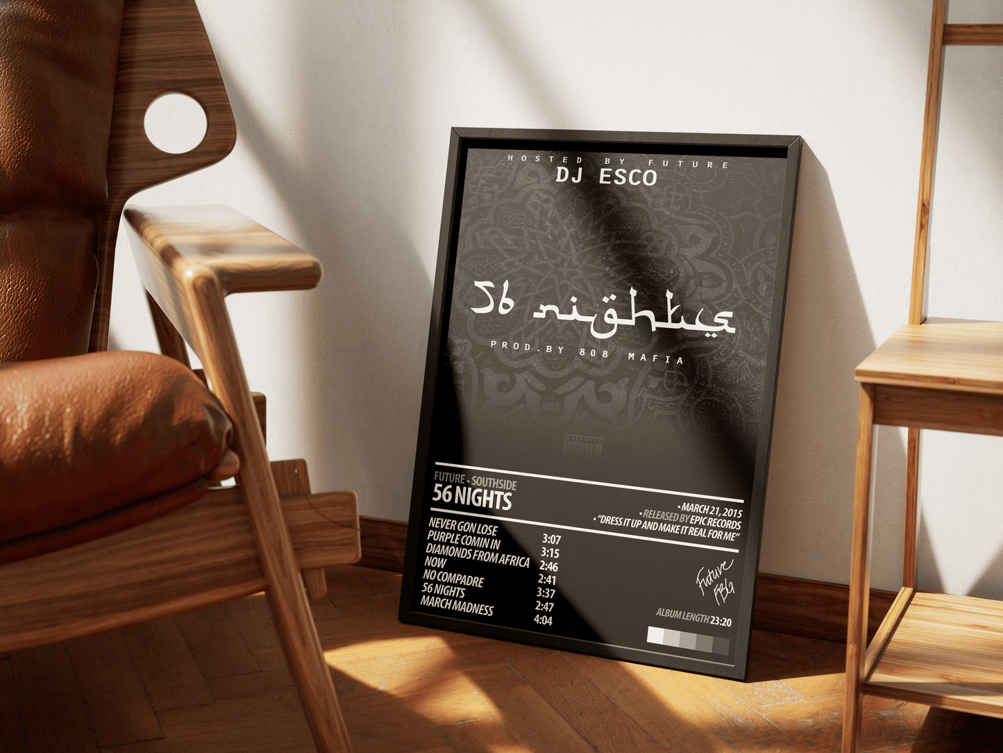 FUTURE Album Poster | 56 Nights - ChordPrints