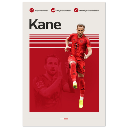 HARRY KANE | SOCCER POSTER - HYUU Art