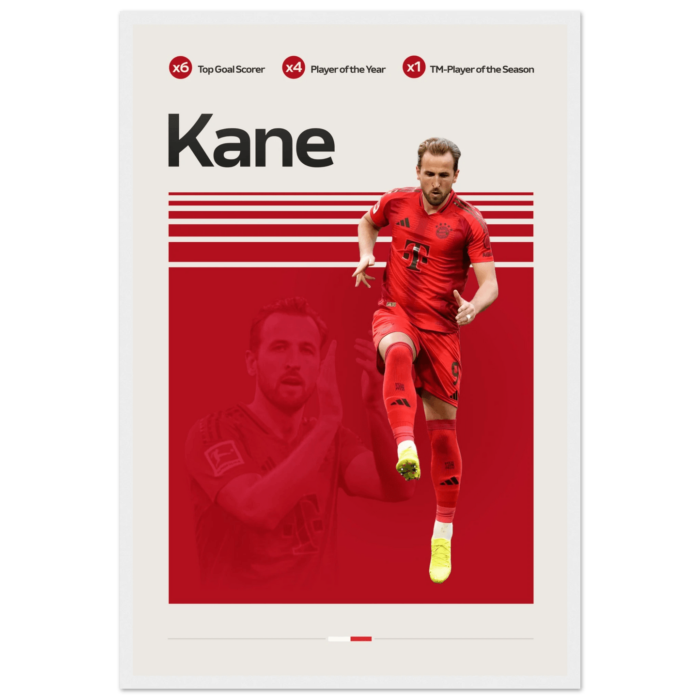 HARRY KANE | SOCCER POSTER - HYUU Art