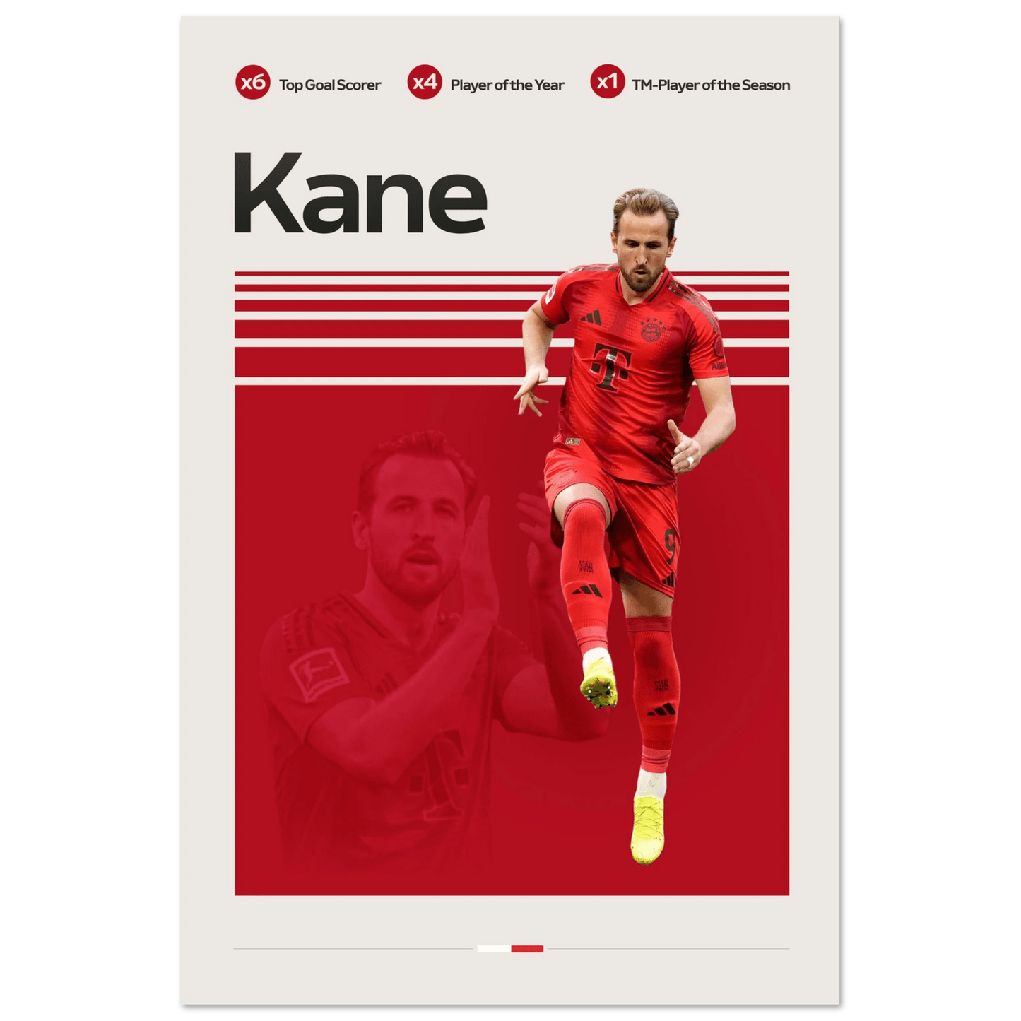 HARRY KANE | SOCCER POSTER - HYUU Art