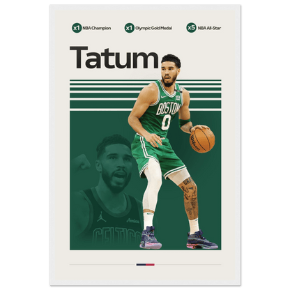 JASON TATUM | BASKETBALL POSTER - HYUU Art