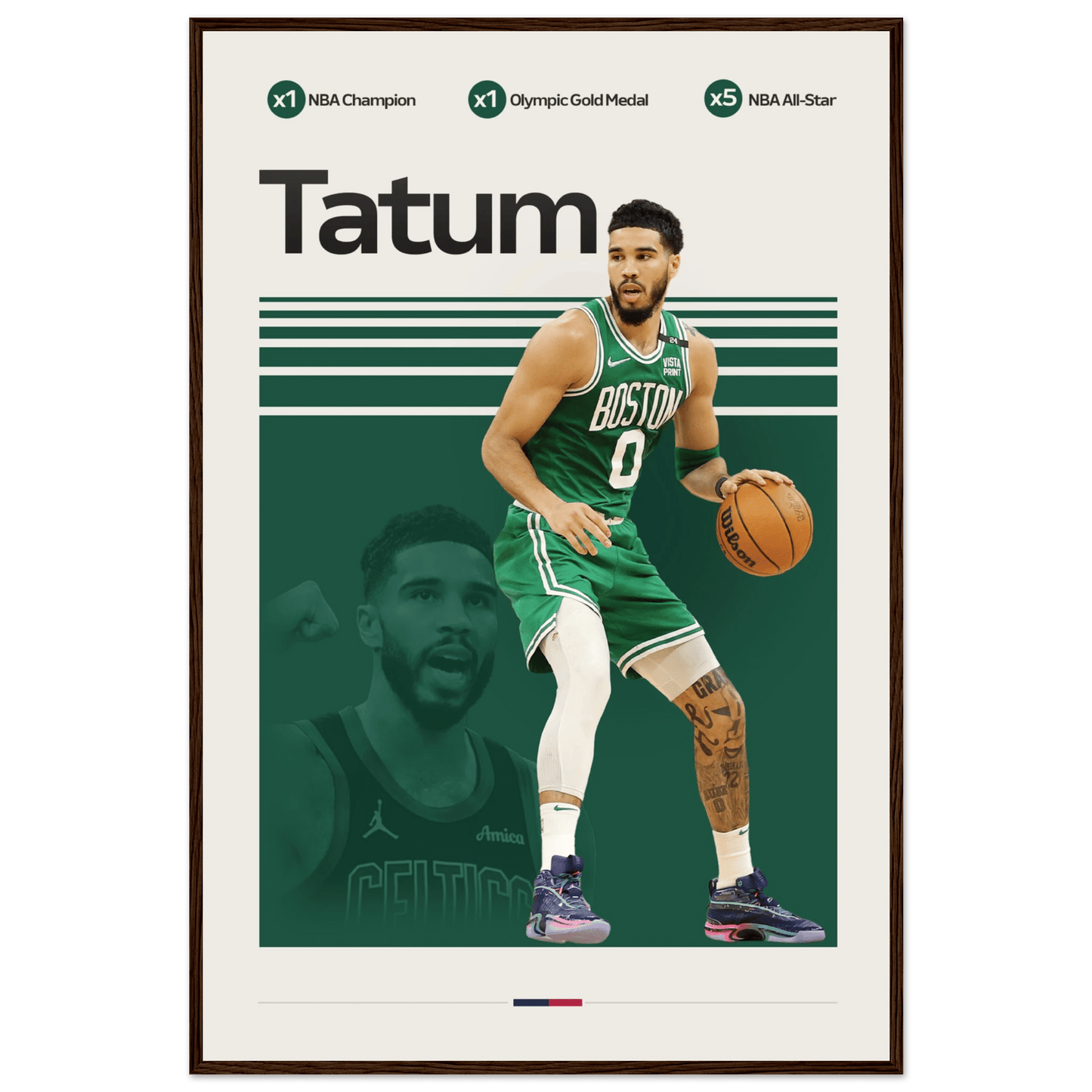 JASON TATUM | BASKETBALL POSTER - HYUU Art