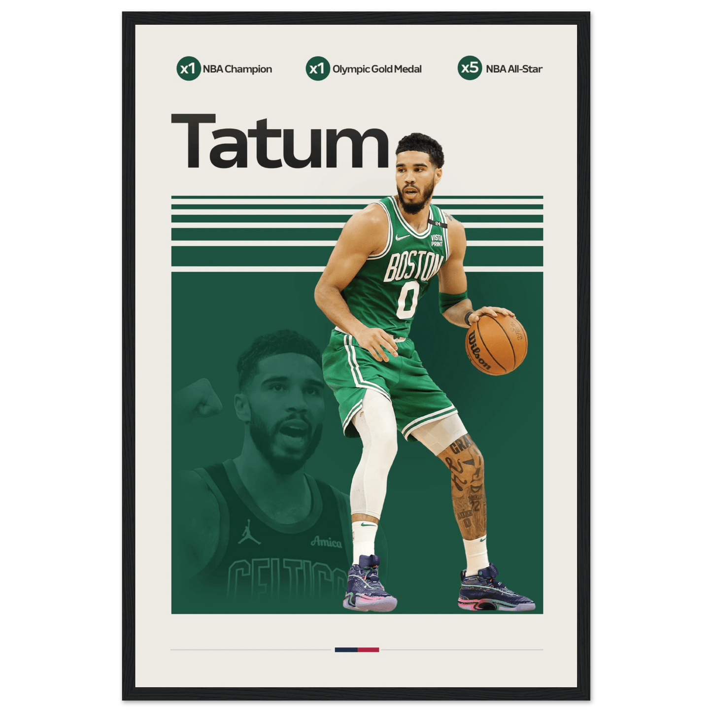 JASON TATUM | BASKETBALL POSTER - HYUU Art