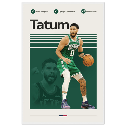 JASON TATUM | BASKETBALL POSTER - HYUU Art
