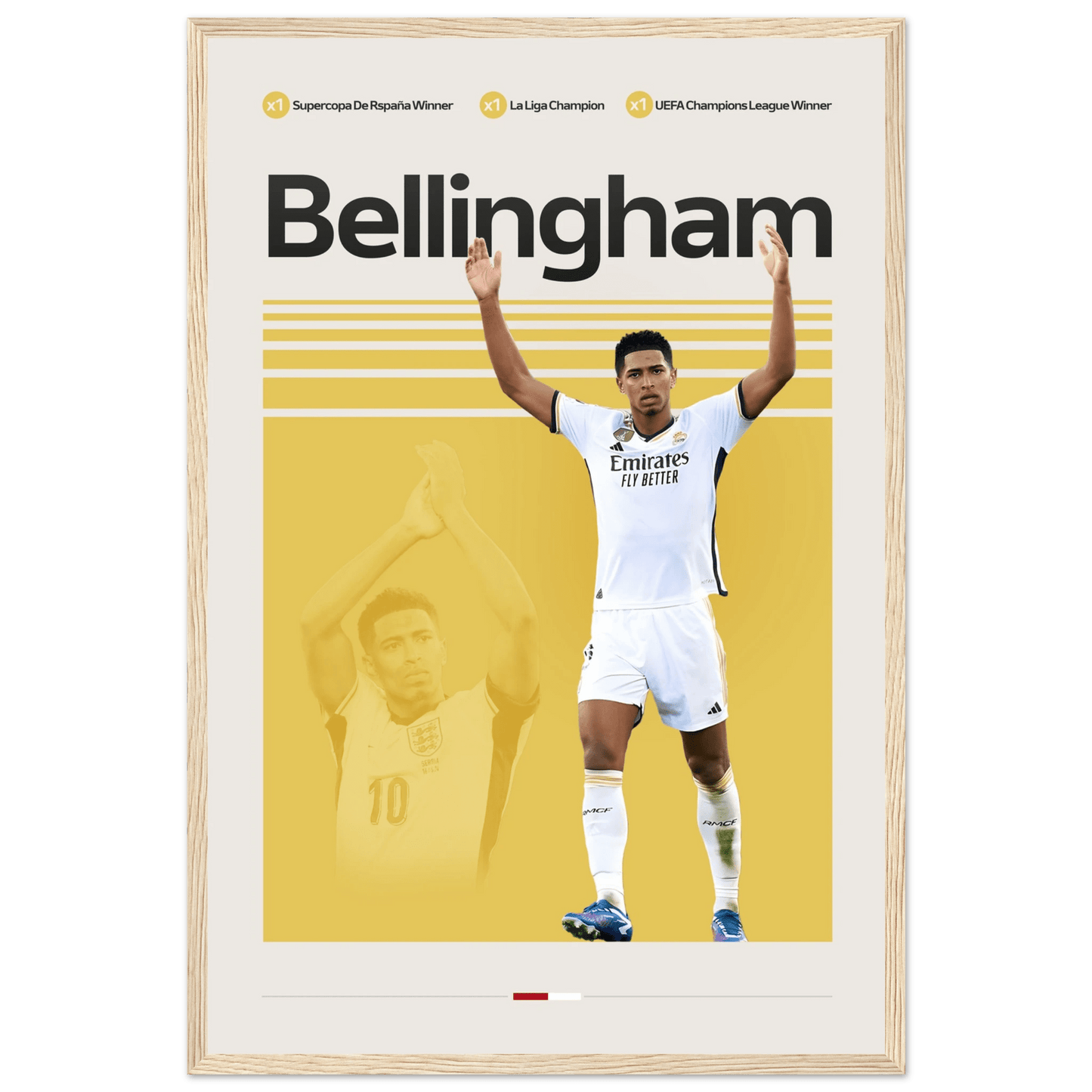 JUDE BELLINGHAM | SOCCER POSTER - HYUU Art