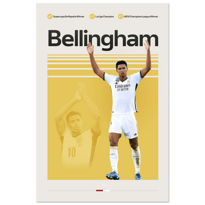 JUDE BELLINGHAM | SOCCER POSTER - HYUU Art