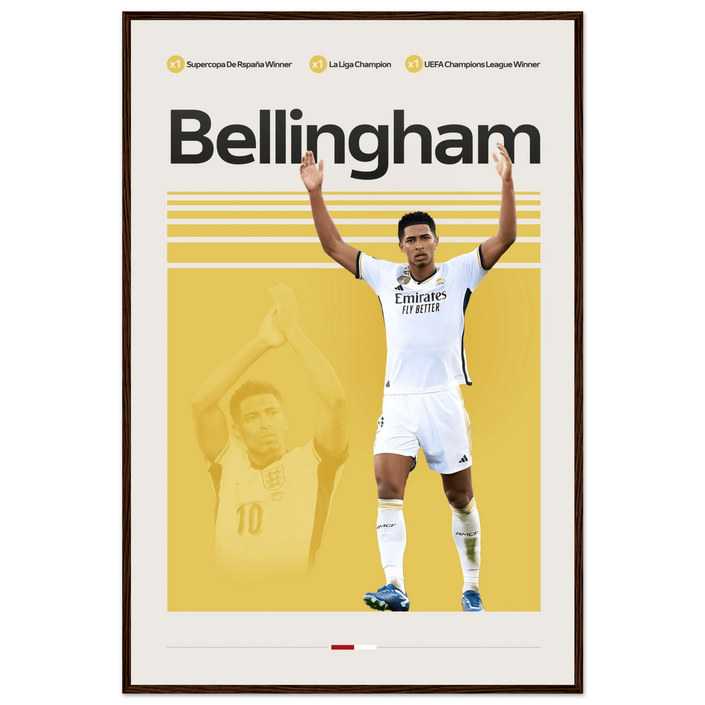 JUDE BELLINGHAM | SOCCER POSTER - HYUU Art