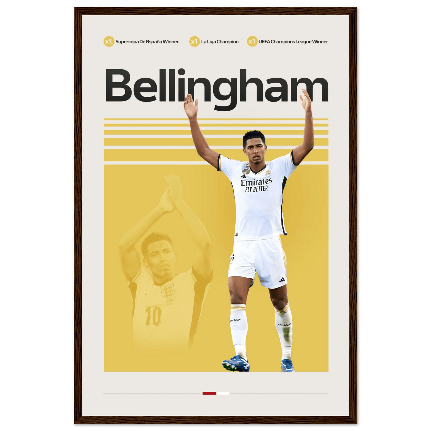 JUDE BELLINGHAM | SOCCER POSTER - HYUU Art