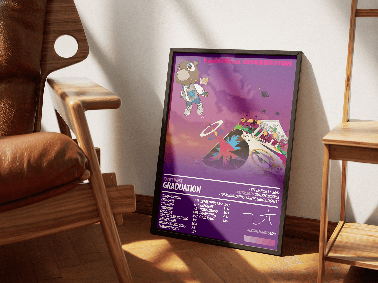 KANYE WEST Album Poster | Graduation - ChordPrints