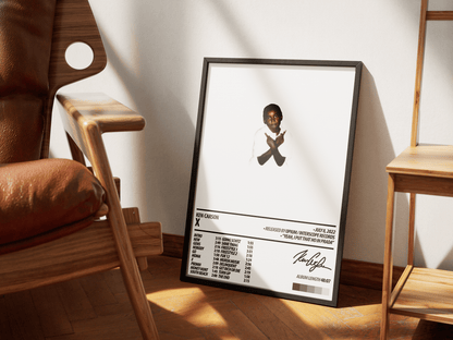 KEN CARSON Album Poster | X - ChordPrints