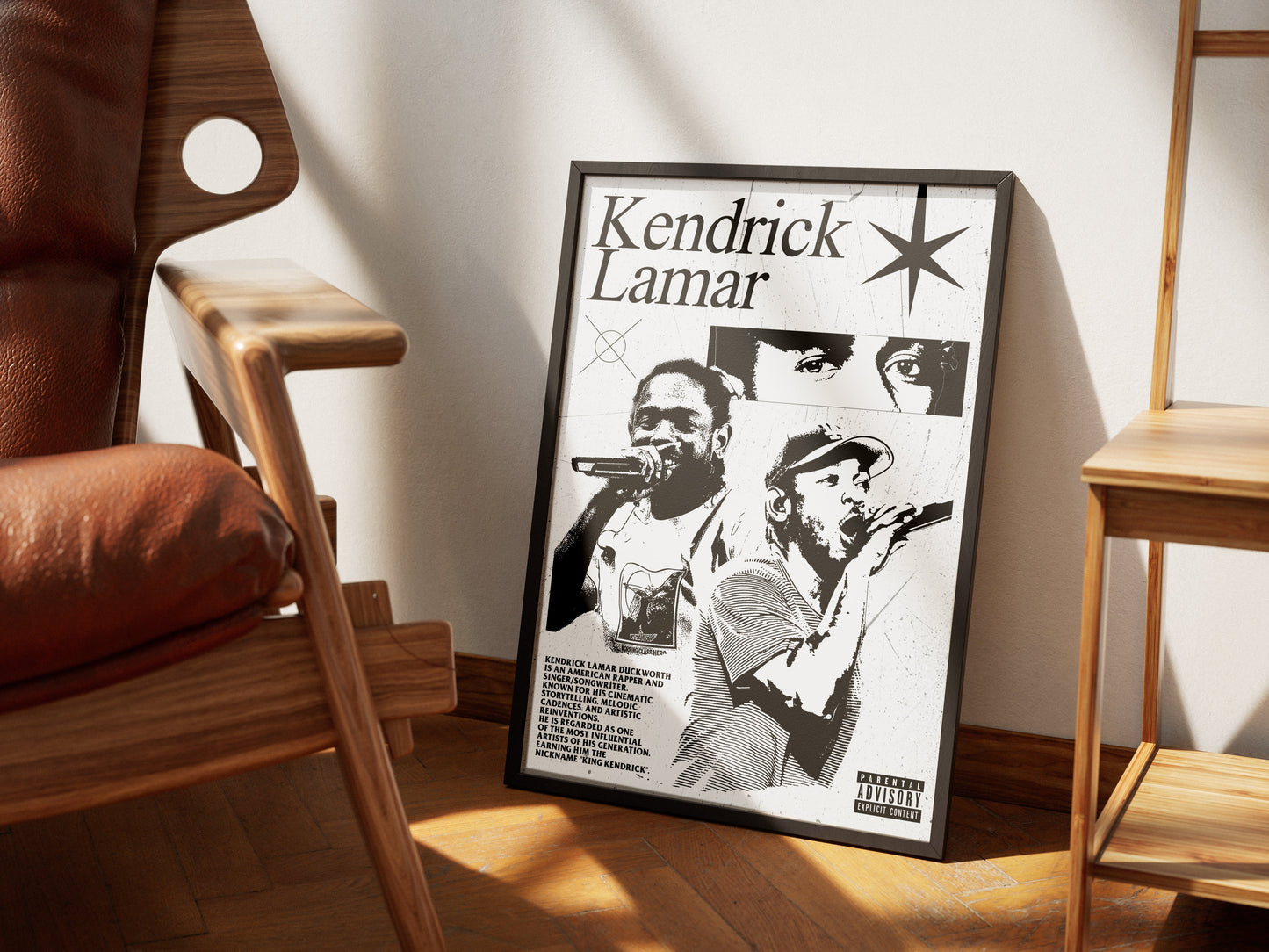 KENDRICK LAMAR Grunge Poster V1 - ChordPrints