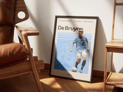 KEVIN DE BRUYNE | SOCCER POSTER - HYUU Art