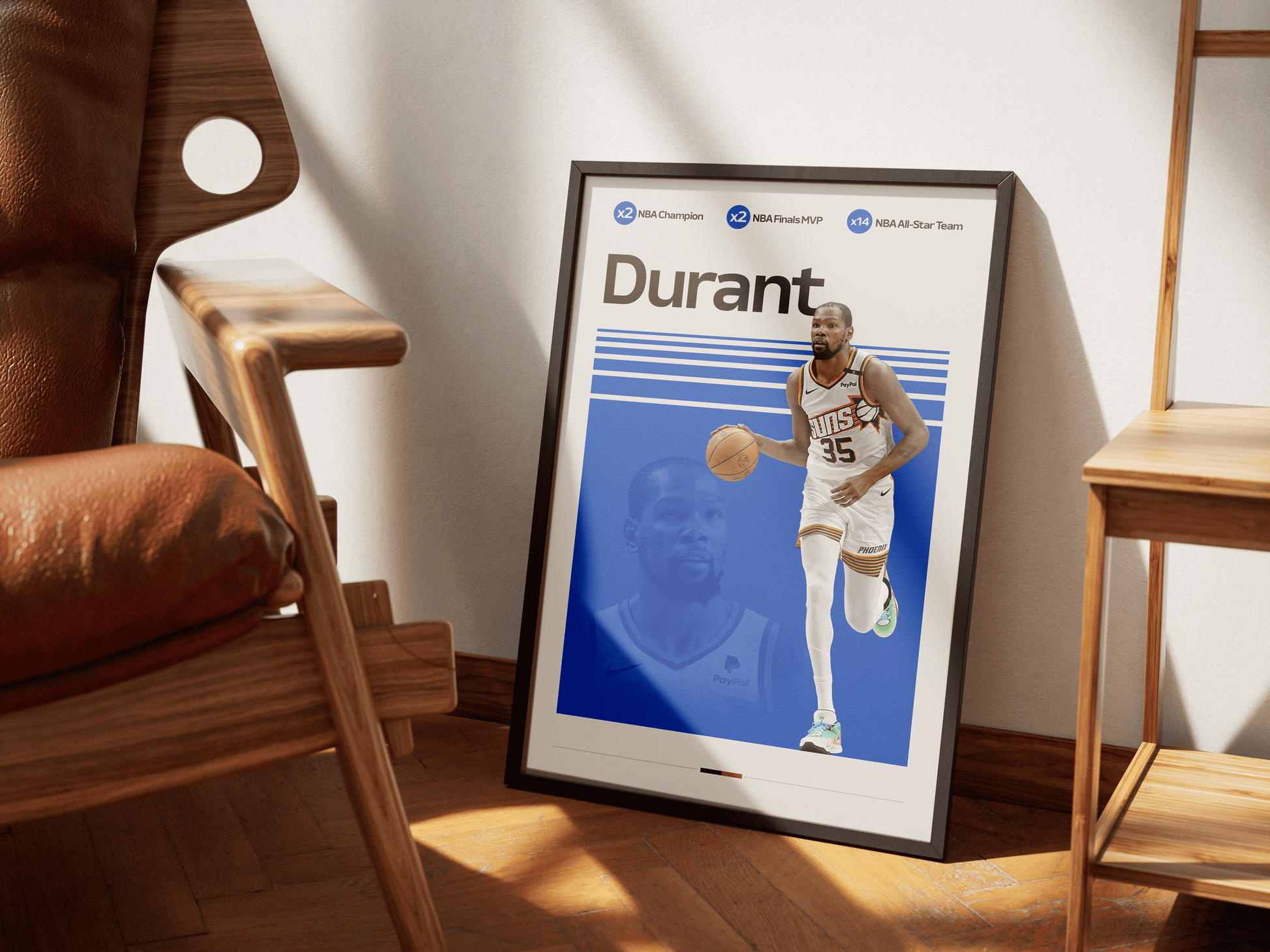 KEVIN DURANT | BASKETBALL POSTER - ChordPrints