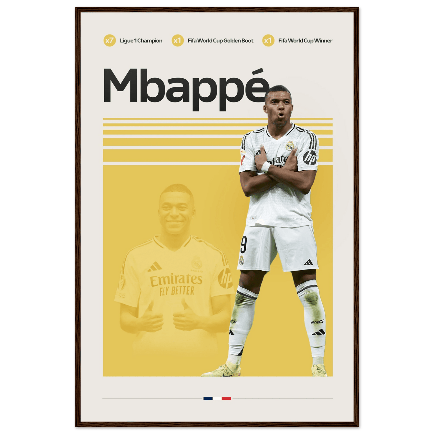 KYLIAN MBAPPE | SOCCER POSTER - HYUU Art