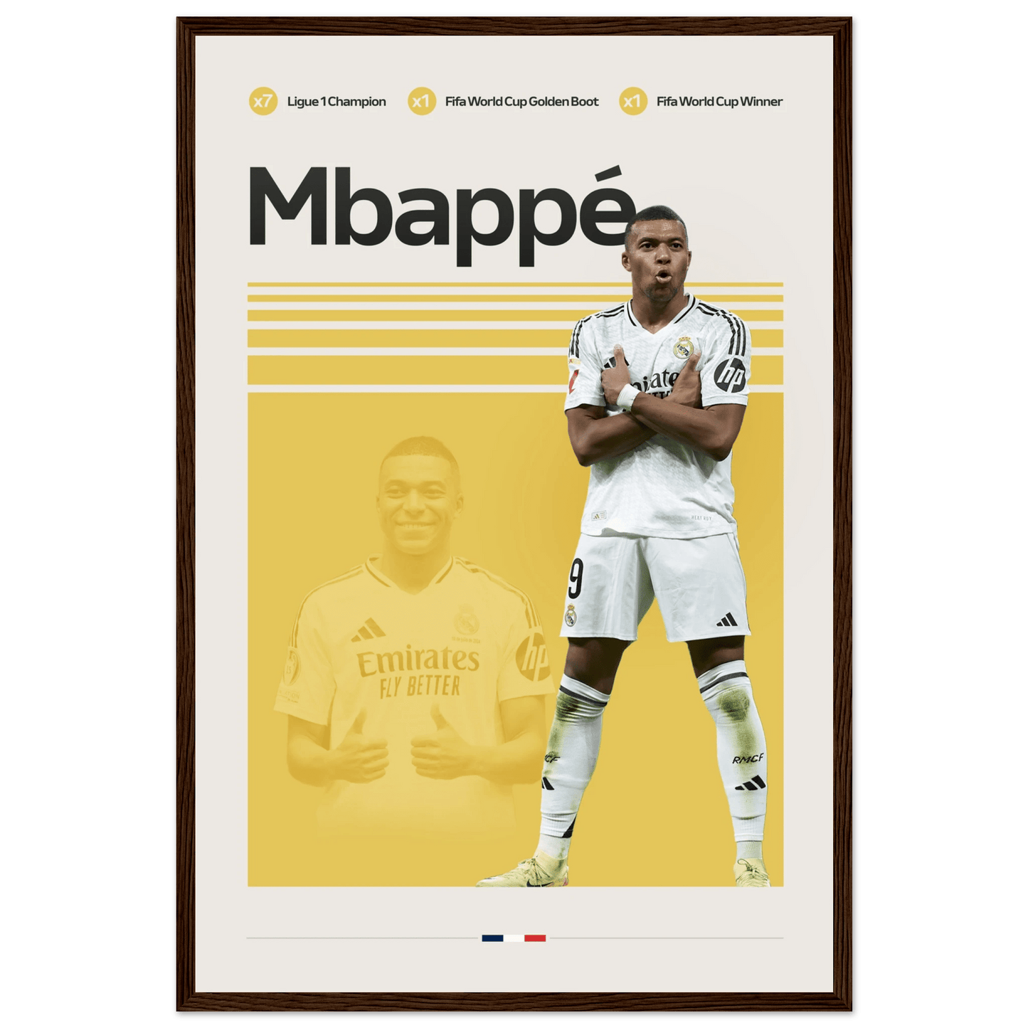 KYLIAN MBAPPE | SOCCER POSTER - HYUU Art