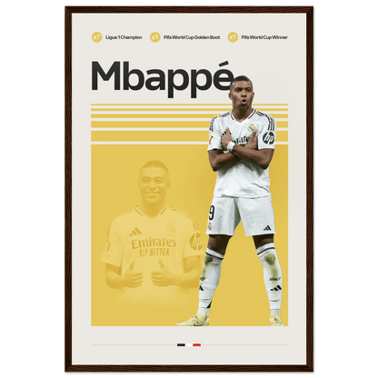 KYLIAN MBAPPE | SOCCER POSTER - HYUU Art