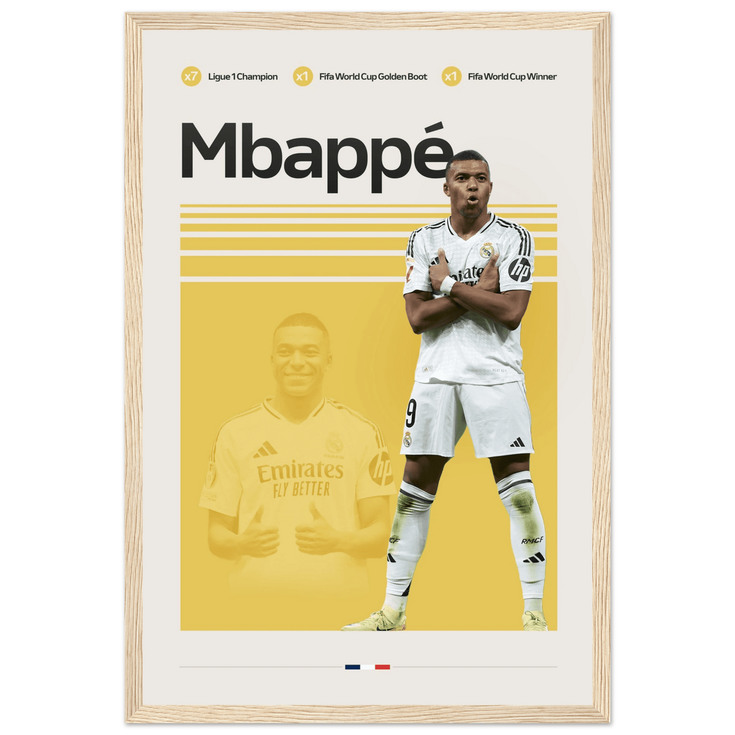 KYLIAN MBAPPE | SOCCER POSTER - HYUU Art