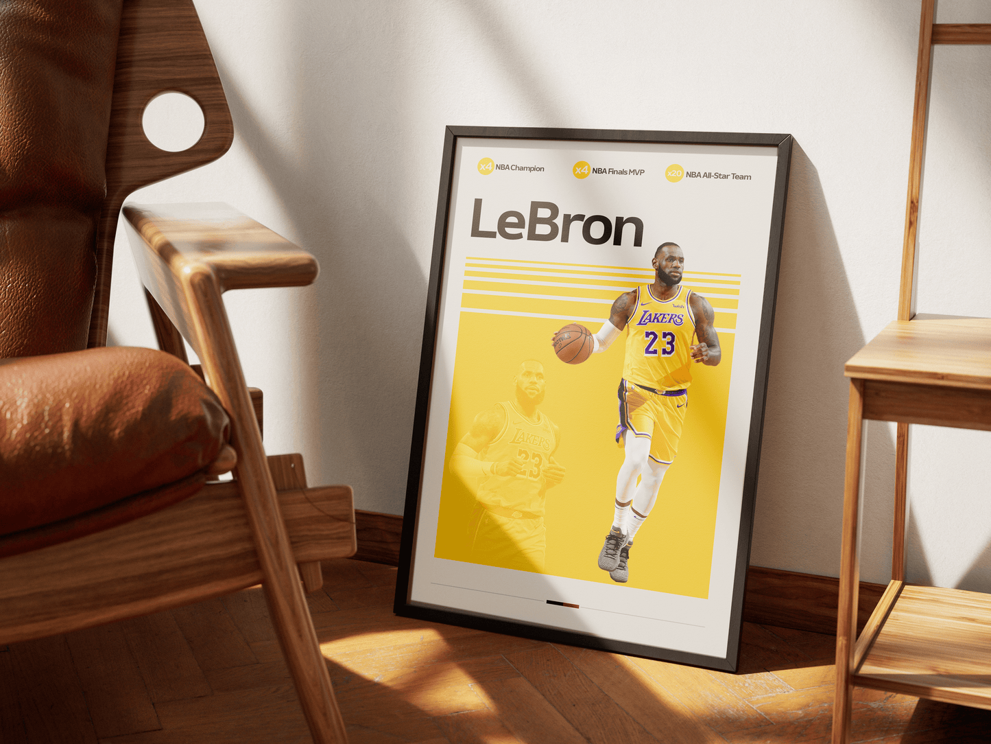 LEBRON JAMES | BASKETBALL POSTER - ChordPrints