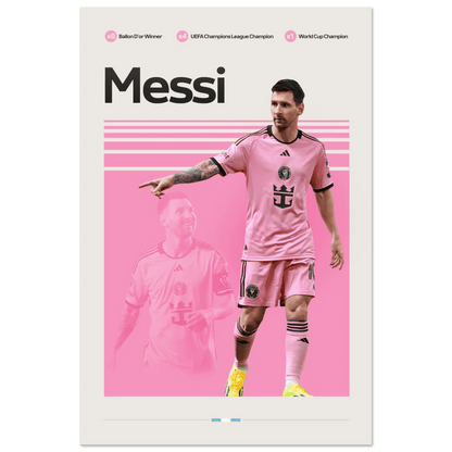 LIONEL MESSI | SOCCER POSTER - HYUU Art