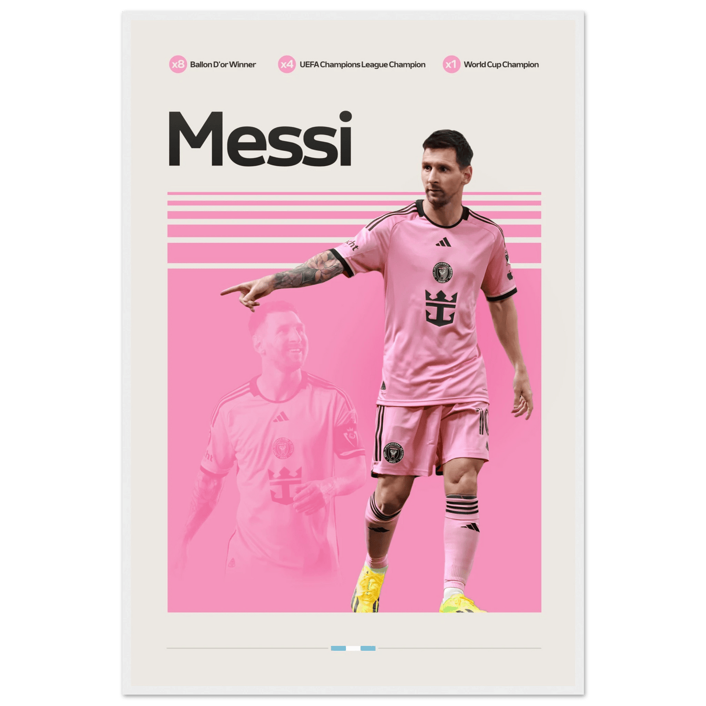LIONEL MESSI | SOCCER POSTER - HYUU Art