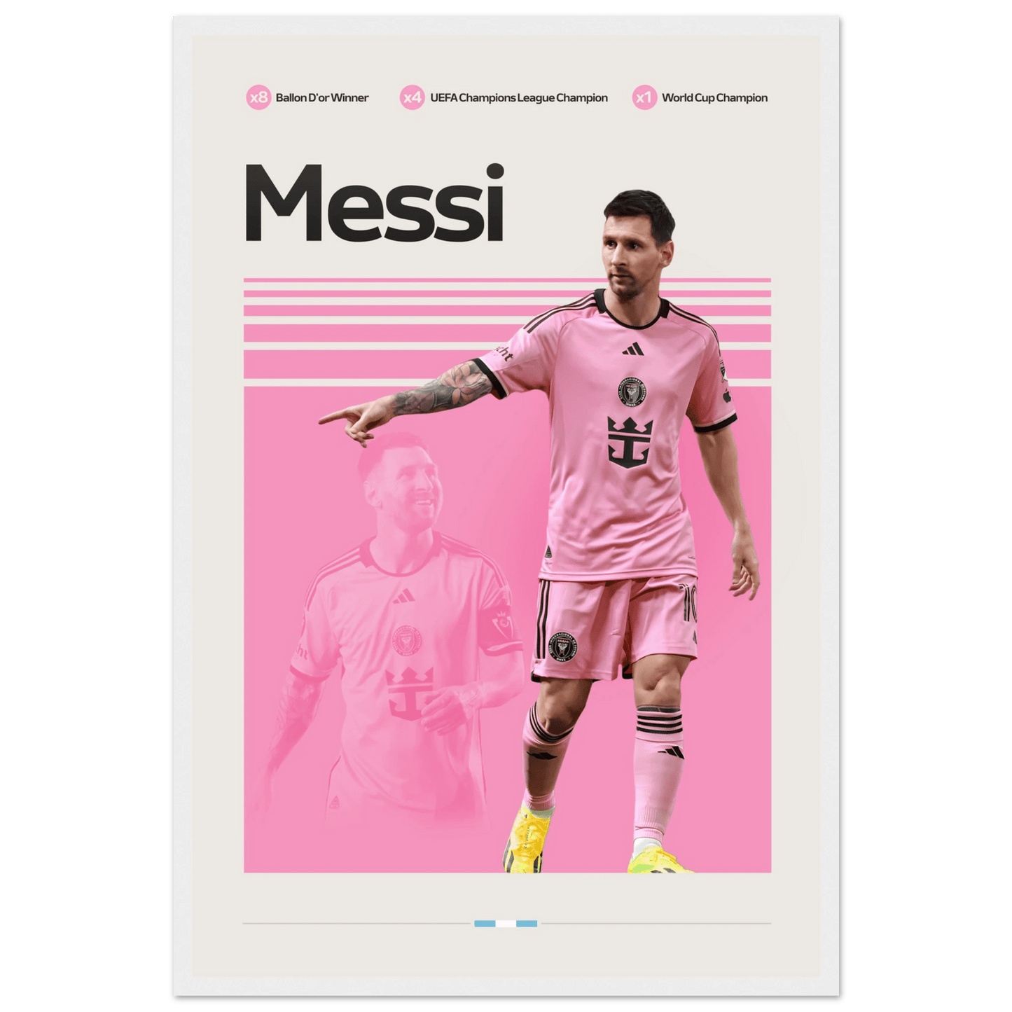 LIONEL MESSI | SOCCER POSTER - HYUU Art