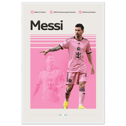 LIONEL MESSI | SOCCER POSTER - HYUU Art