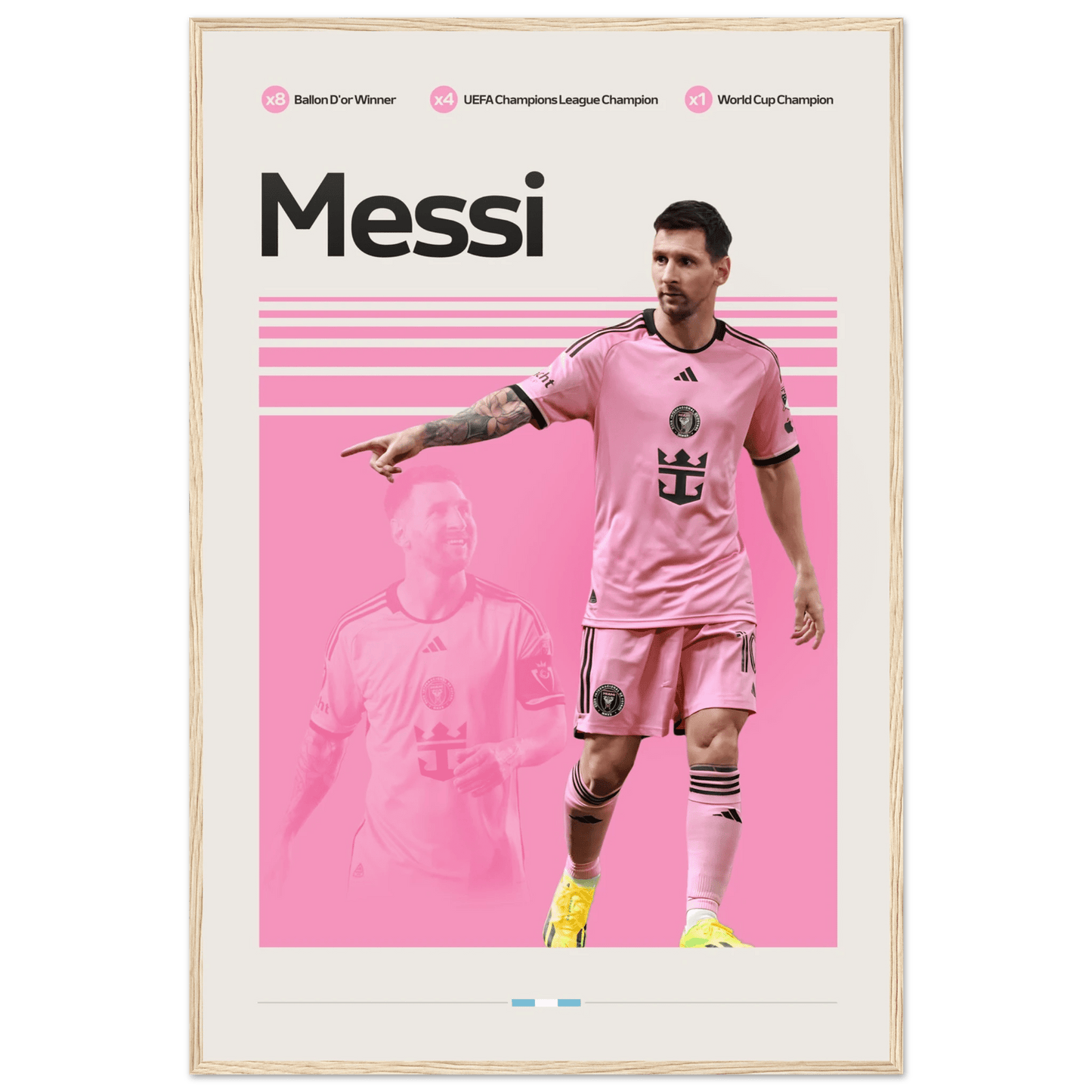 LIONEL MESSI | SOCCER POSTER - HYUU Art
