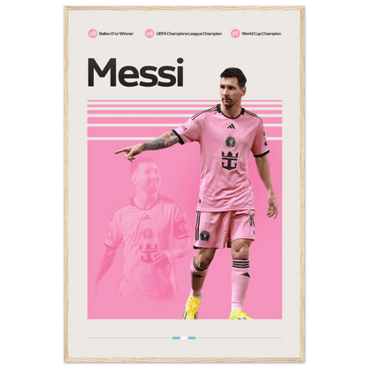 LIONEL MESSI | SOCCER POSTER - HYUU Art