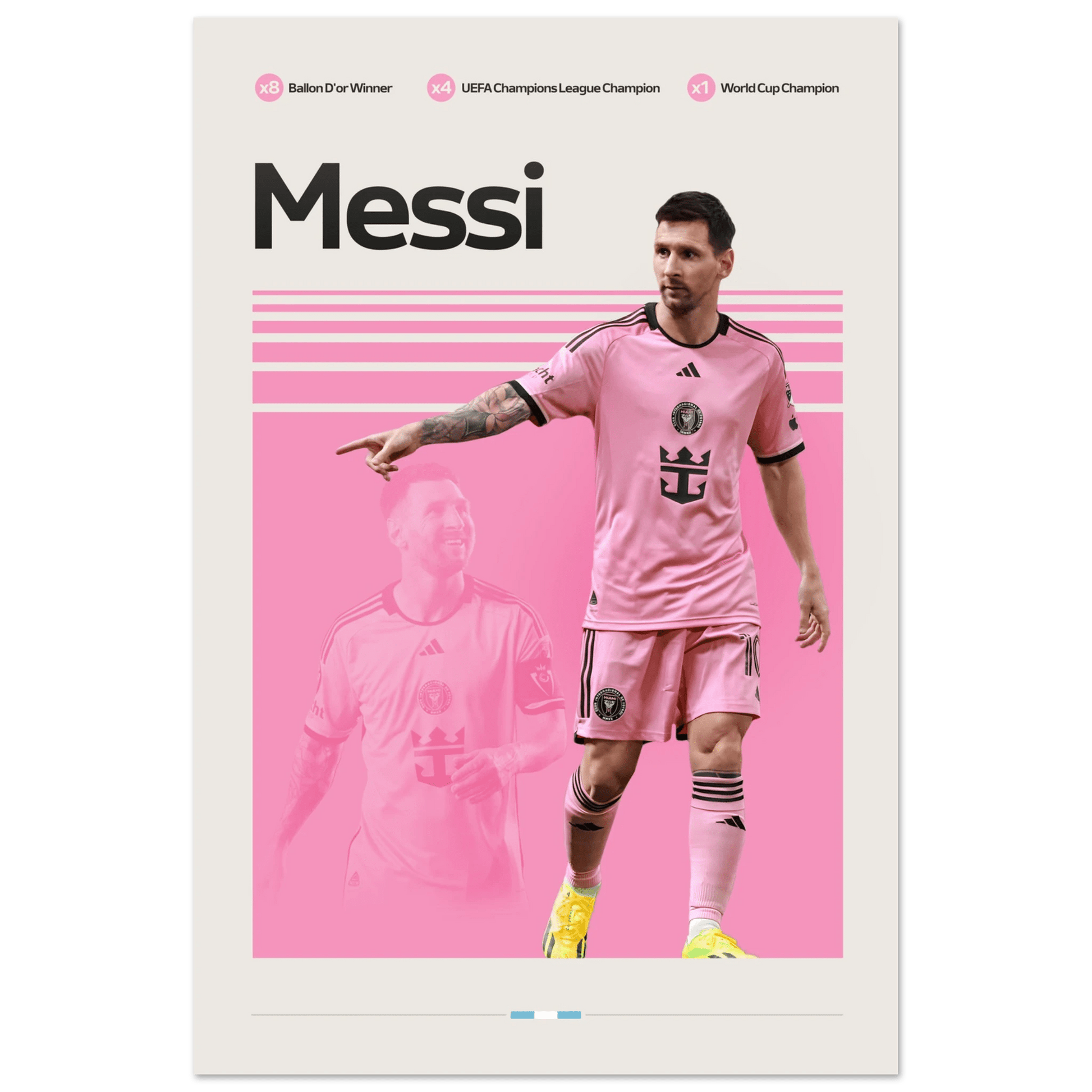 LIONEL MESSI | SOCCER POSTER - HYUU Art