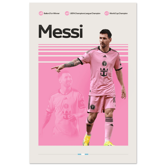 LIONEL MESSI | SOCCER POSTER - HYUU Art