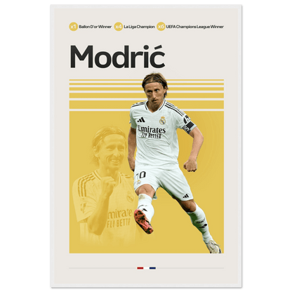LUKA MODRIC | SOCCER POSTER - HYUU Art