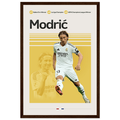 LUKA MODRIC | SOCCER POSTER - HYUU Art