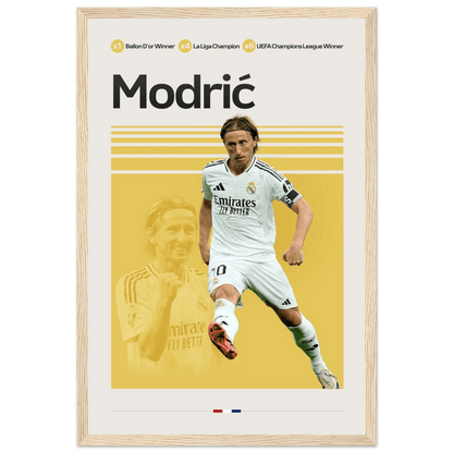 LUKA MODRIC | SOCCER POSTER - HYUU Art