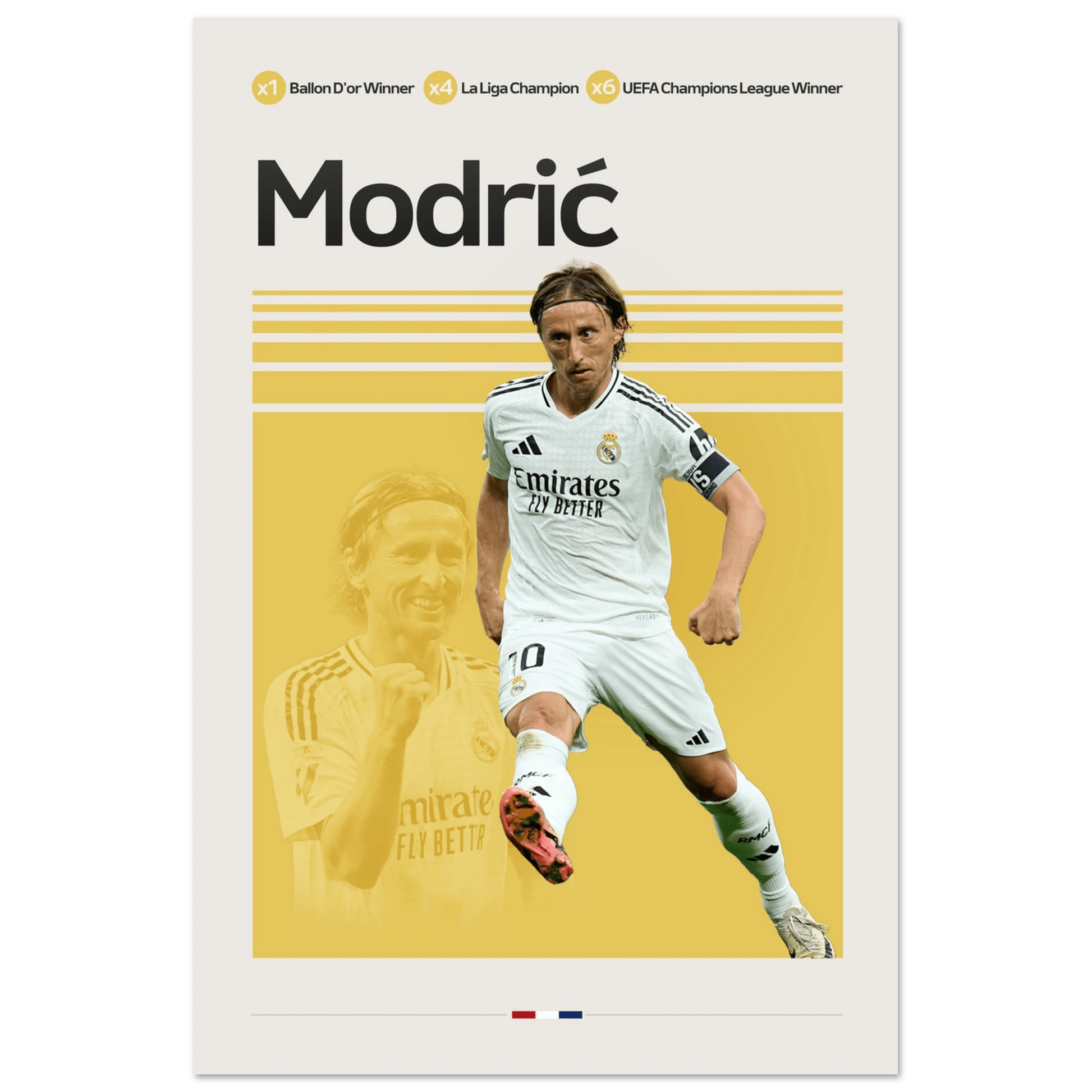 LUKA MODRIC | SOCCER POSTER - HYUU Art